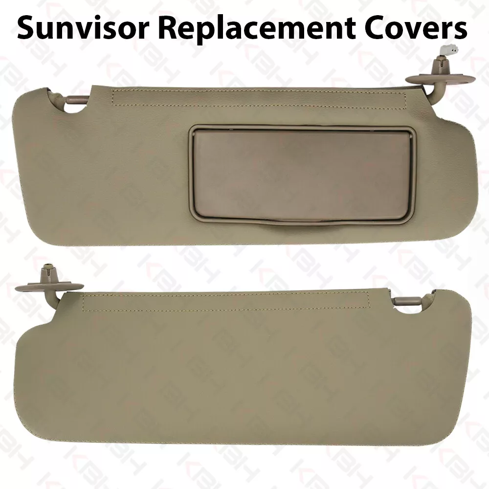 Sun Visor Replacement Cover Light Driver Passenger For 96 02