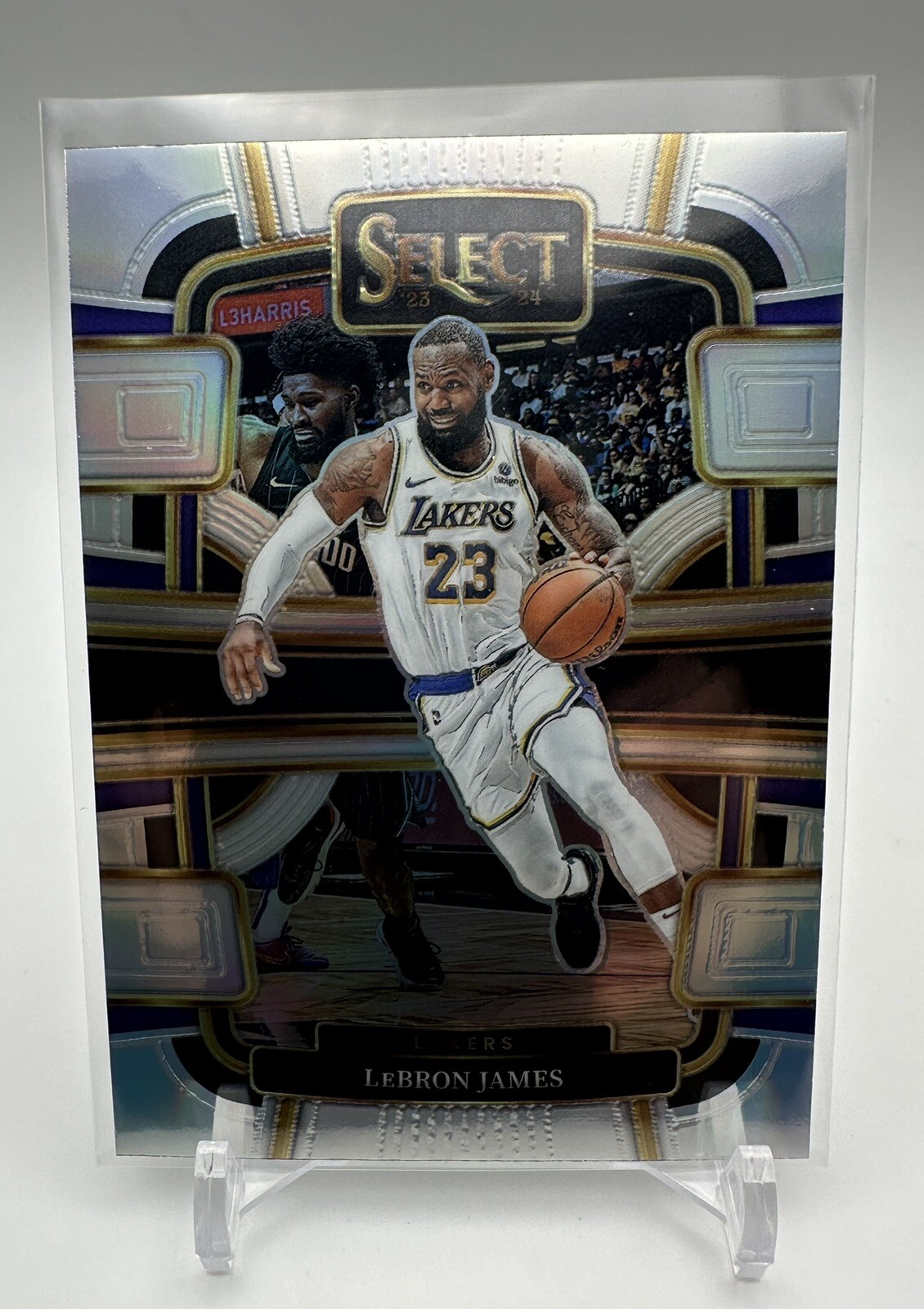 2023-2024 NBA Select Lebron James Concourse Silver Prizm Lakers