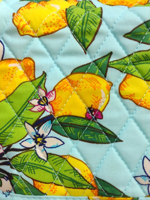 NEW VERA BRADLEY Lemon Grove & Floral Print Curling Iron / Flat Iron Cover Vera Bradley main image 4