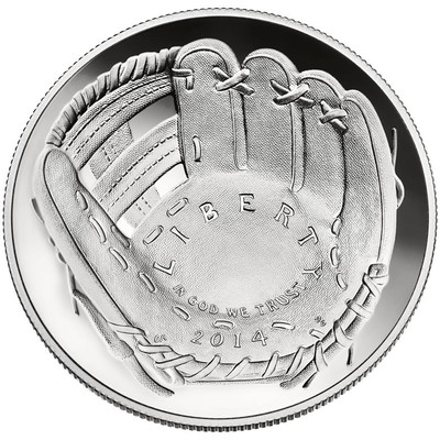 レア‼️2014年 シルバーシールド 1オンス銀製メダル 141/250 2014-P $1 Proof National Baseball Hall of Fame Silver Dollar, Box