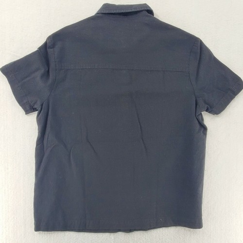 Camicia blusa nera con bottoni Core Life donna taglia S - Foto 10 di 11