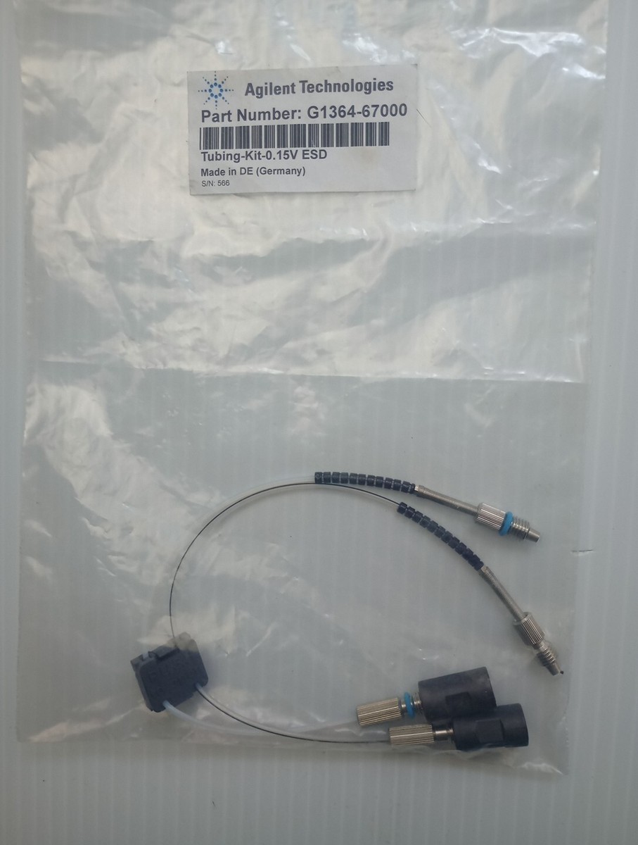 3 Agilent Tubing Kits G1364-67000 .15V ESD,G1364-67010 .15E ESD