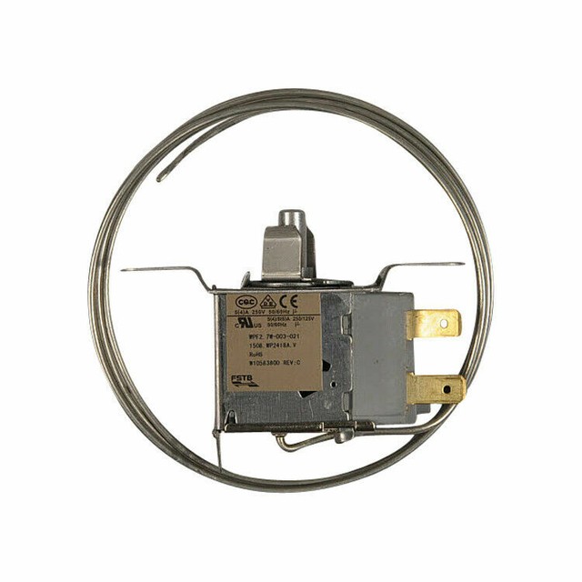 W10583800 Whirlpool Refrigerator Temperature Control Thermostat