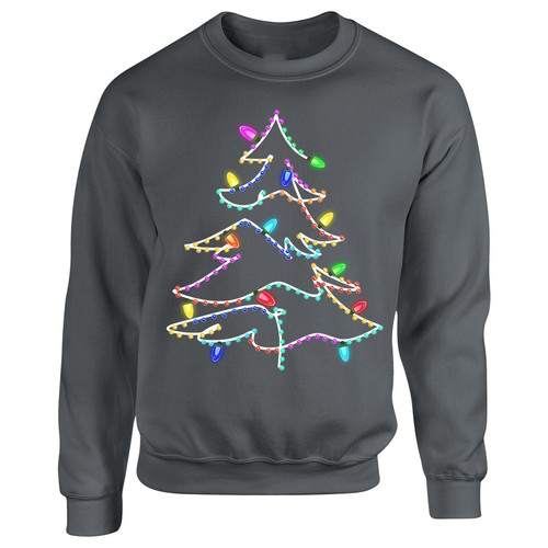 Unisex Tree Festive Christmas Jumper for Adults - Cozy, Fun, and Perfect #MC - Picture 17 of 43
