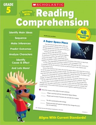 Scholastic Success with Reading Comprehension Grade 5 (Paperback or Softback)