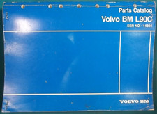 VOLVO L90C PALA GOMMATA RICAMBI MANUALE LIBRO CATALOGO LIBRETTO