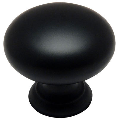 Cosmas Cabinet Hardware Flat / Matte Black Knobs #4950FB