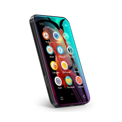 TIMMKOO MP3 Player with Bluetooth, 4.0'' Full Touchscreen Mp4 Mp3 Player with ...