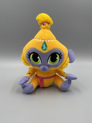 Nickelodeon Shimmer And Shine Shimmer Tala Monkey Yellow Plush Stuffed Animal 7 