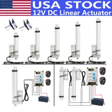 5.7mm/s Linear Actuator 2"-18" 12V Electric DCMotor Auto Lift &Remote Controller