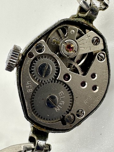 GALAXIE by ELGIN Women's Mechanical Watch Stretch Bracelet *Parts Or Repair* G3 - Picture 8 of 8