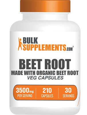 Dog 210 Roots BulkSupplements Beet Root 210 Capsules - 3500mg Per Serving | eBay