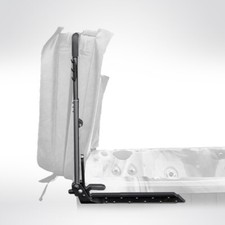 Puri Tech Elevate Spa Cover Lift Top Mount Hydraulic Powder Coated Aluminum