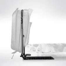 Puri Tech Elevate Spa Cover Lift Top Mount Hydraulic Powder Coated Aluminum