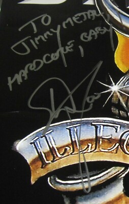 DEE SNIDER SIGNED NEVER LET THE BASTARDS WEAR YOU DOWN