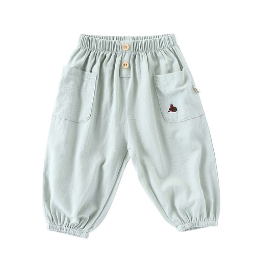 Unisex Baby Trousers Basic Bloomers Daily Wear Long Pants Solid Color Harem - Picture 22 of 37