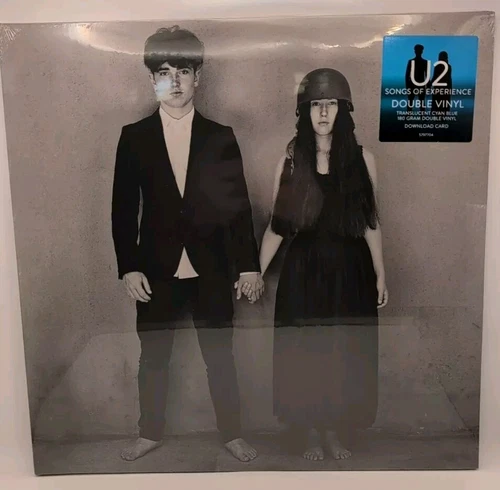 U2: Songs of Experience SEALED Cyan Blue Vinyl 2x LP NEW