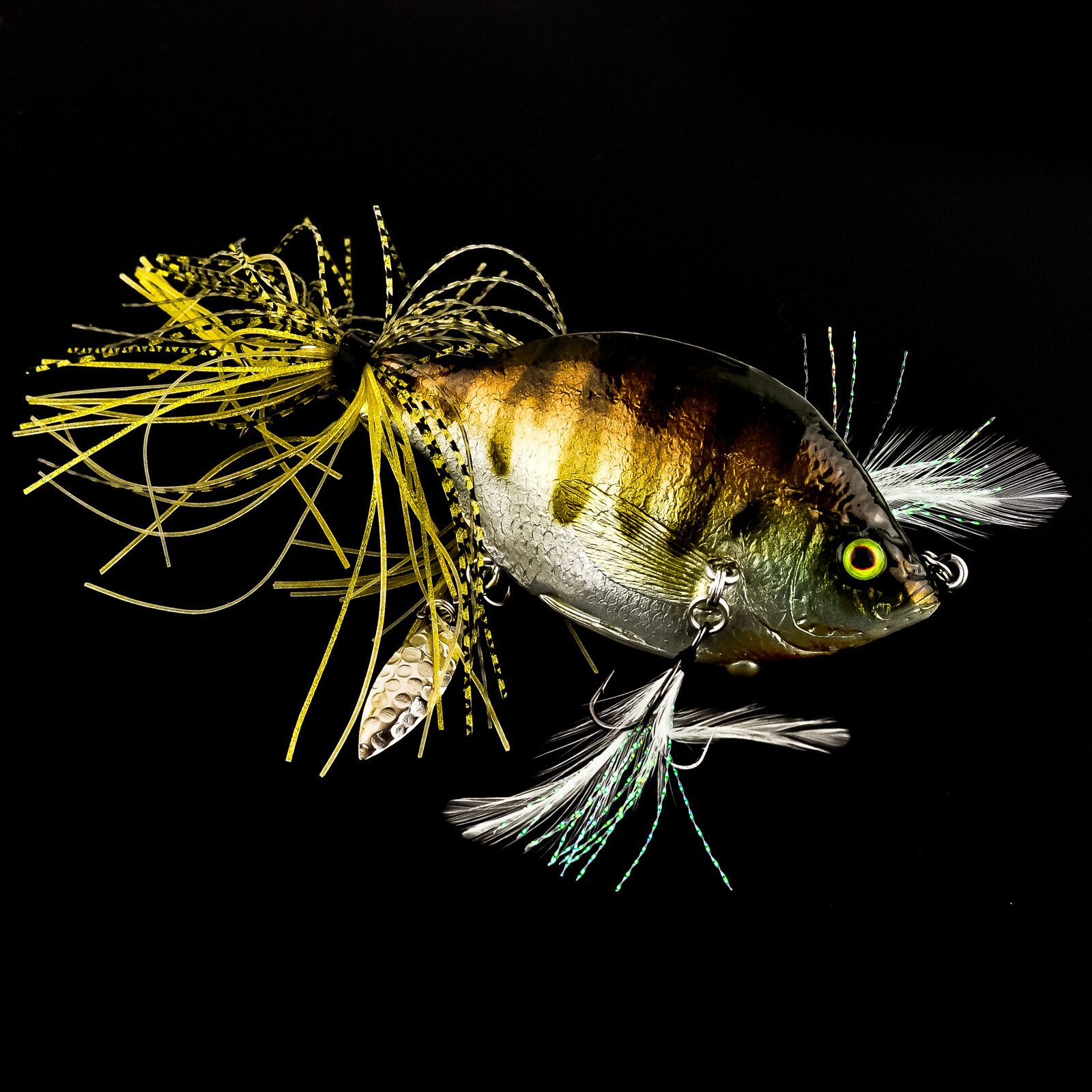 TH TACKLE Zoe Slow Sinking Bluegill Swimbait Lure 91mm - NOIKE GILL - Image 2