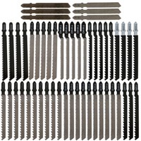 52PCS Jig Saw Blade Set Shank Wood & Metal fit Bosch, Dewalt, Makita PA