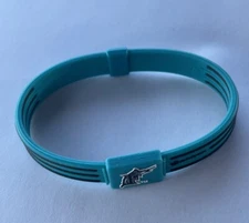 Vintage FLORIDA MARLINS Phiten Titanium MLB Bracelet - Large -NEW, LOOSE