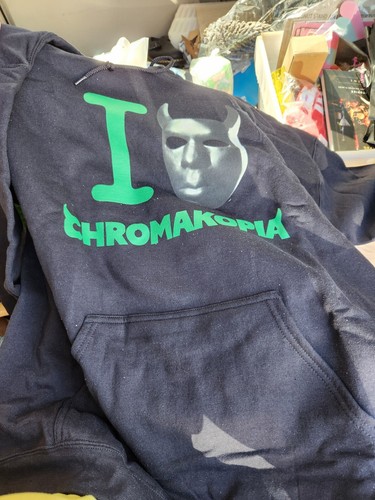 Tyler the Creator Chromakopia Box Set Maschera Nera FELPA CON CAPPUCCIO TAGLIA L - Foto 5 di 8