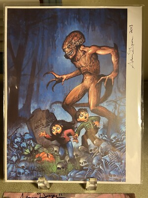 Pumpkinhead Adam Geyer Signed Art Print Set Pumpkin Head