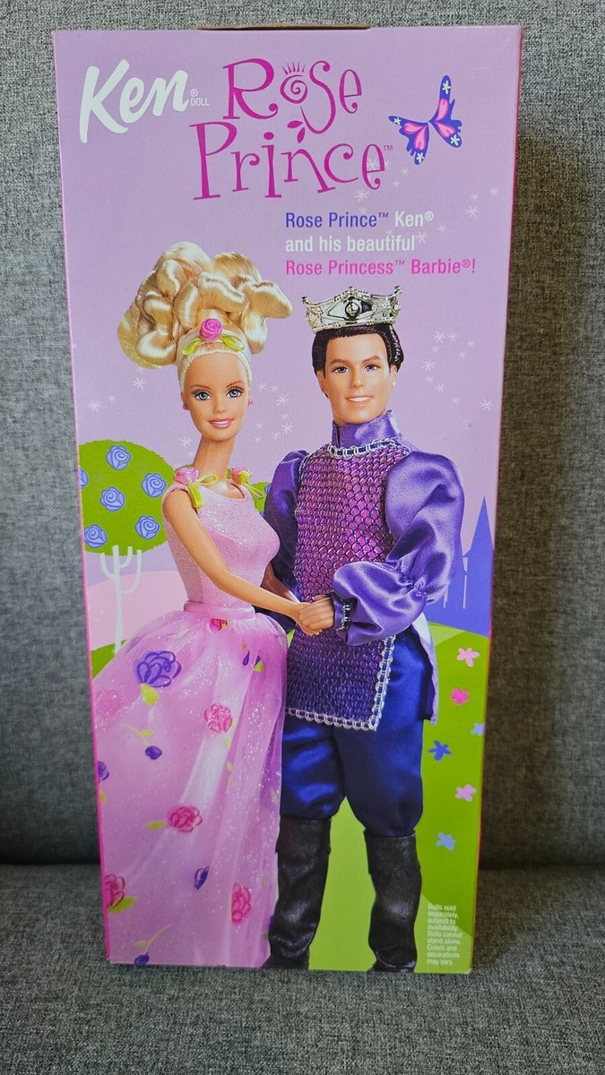 Barbie Rose Prince Ken Doll 2000 Mattel #29807 Unopened NRFB