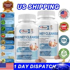 Kidney Restore Health Cleanse Support Detox Natural Supplement 120 Capsules