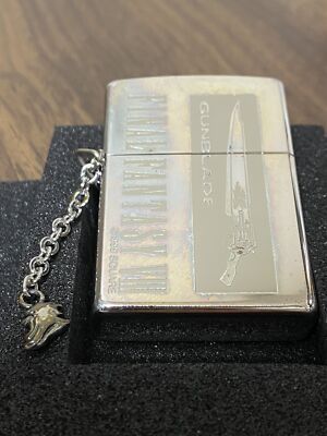Zippo Rare Lighter Final Fantasy VIII 8 Squall Gunblade Limited