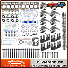 Camshaft Lifters Rocker Arms With Full Gasket Set Fits 08-10 Ford F250 F350 6.4l