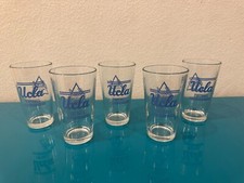 5 VTG UCLA WOODEN ATHLETIC CLUB FUND BASKETBALL TEAM PINT BEER GLASS 16oz RARE
