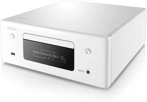 DENON RCD-N10-W HEOS Compatible All in One Network CD Receiver DENON RCD-N10-W - Picture 7 of 8