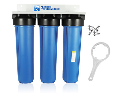 WRENCH BRACKET TRIPLE BIG BLUE 20" WATER FILTER SYSTEM HOUSING 1" Port WRENCH BRACKET TRIPLE BIG BLUE 20" WATER FILTER SYSTEM HOUSING 1" Port
