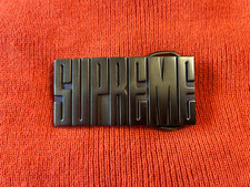 Supreme Brass Belt Buckle 2014 New York BB SI...