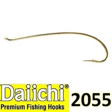 Daiichi 2055 Gold Alec Jackson Spey Fly Hook --  salmon steelhead hook 100ct box