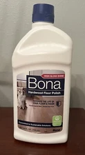 Bona Hardwood Floor Polish Quick & Easy Polishing HIGH GLOSS 24 fl oz bottle