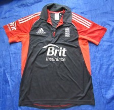ENGLAND CRICKET jersey shirt ADIDAS 2011 /adult SIZE 42/44