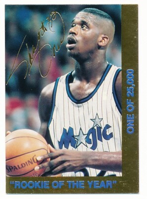 SHAQUILLE O'NEAL 1992 SPORTS STARS USA ROOKIE OF THE YEAR SP