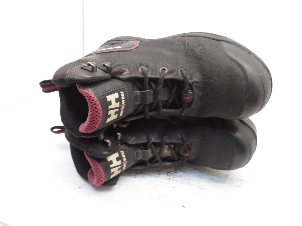 Helly Hansen Mujer 6" Alta Abrasión Aluminio. Botas de Trabajo Puntera HHS191061 Negras 8.5M Foto 4 de 4