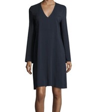 J. Jill Wearever Collection Dark Blue Long Sleeve Dress size L