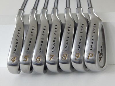 SNAKE EYES Viper LS #4,5,7,8,9,SW Iron Options ⛳ Graphite ⛳ YOU CHOOSE