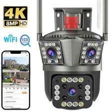 9MP Camara De Seguridad Para Exterior Con Vis...