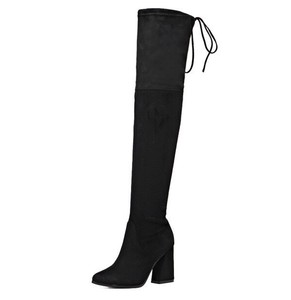 stivali stivaletti eleganti anfibi 9 cm neri alti comodi pelle sintetica  CW835 | eBay