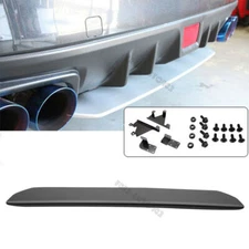 For 15-21 Subaru WRX STI Style Rear Bumper Lip Splitter Diffuser Unpainted ABS
