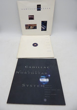 Lot of 3 Vintage 1990s Cadillac Dealer Brochu...