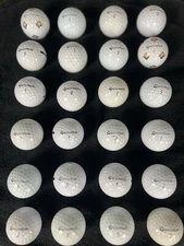1 Dozen Used TaylorMade Golf Balls TP5/TP5X/Distance+/Soft Response