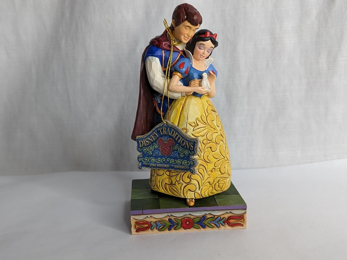 Jim Shore Disney Traditions SNOW WHITE & PRINCE CHARMING 