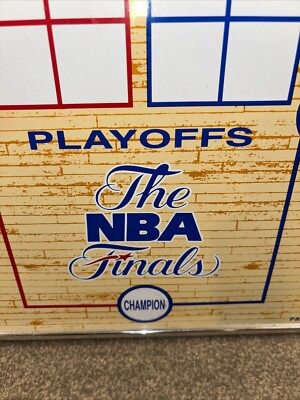 1996 NBA 34 Total Magnets Standing Board Playoff Finals 24x24 inch