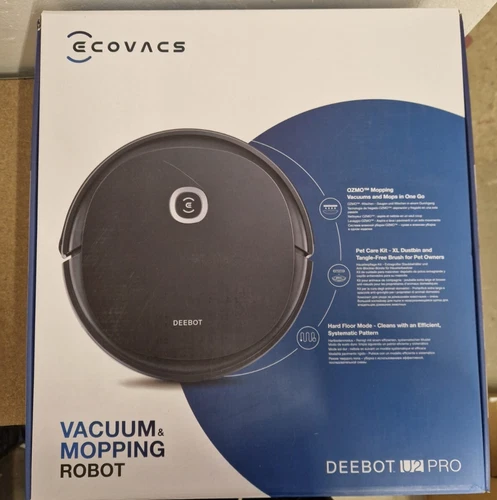 B-WARE !!! Ecovacs DEEBOT U2 PRO – Saug- & Wischroboter, Saugt und wischt