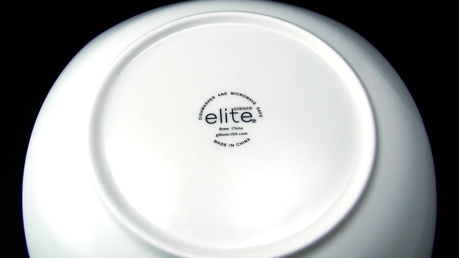 Gibson Elite Bone China GARDENIA WHITE Soup Bowl(s)